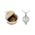 گردنبند زنانه مروارید عشق به همراه صدف مروارید دار - Image 5