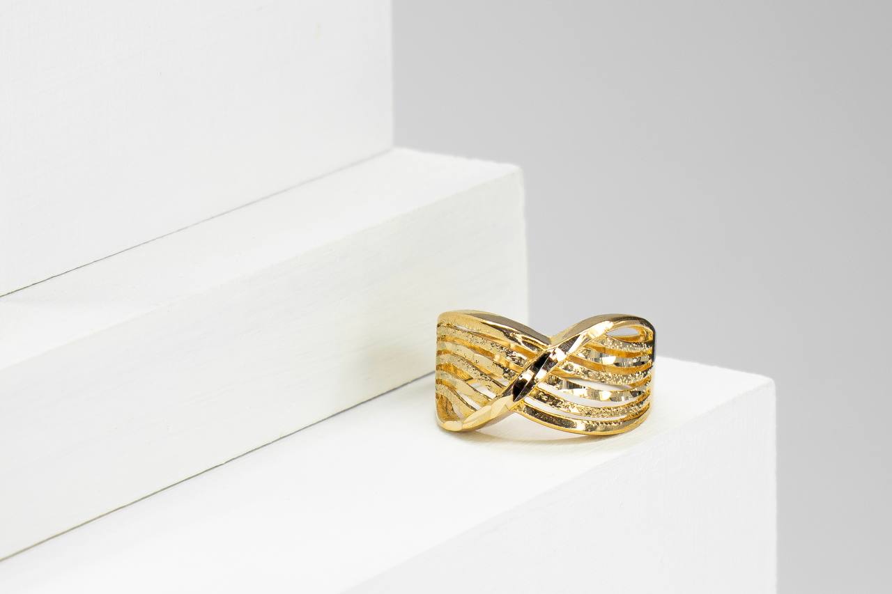 IMG_20250324_201016_269 انگشتر طلاروس زنانه کاملا مشابه طلا کد 2028 - Image 1