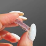 انگشتر تنیسی صورتی روشن فری سایز - Image 3