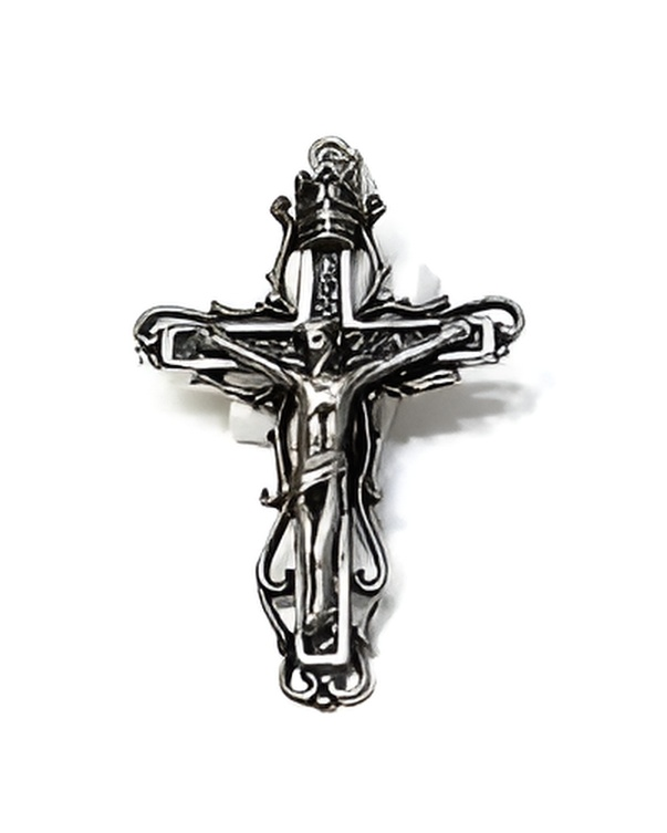 images گردنبند استیل طرح صلیب - Image 1