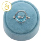 انگشتر استیل وال و دریا نقره ای فری سایز - Image 4