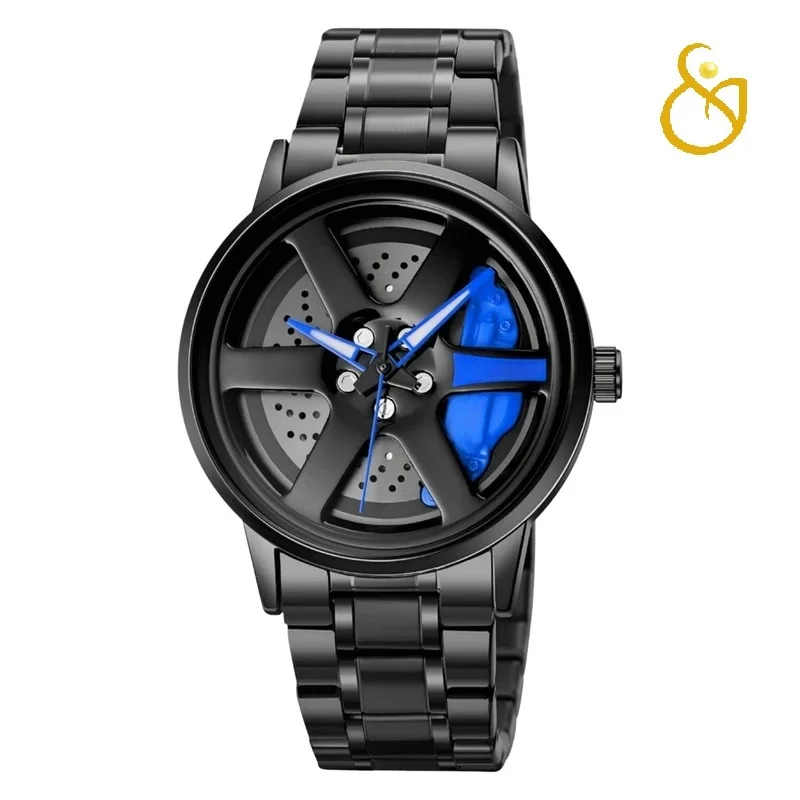 ساعت مچی مردانه طرح رینگ چرخان