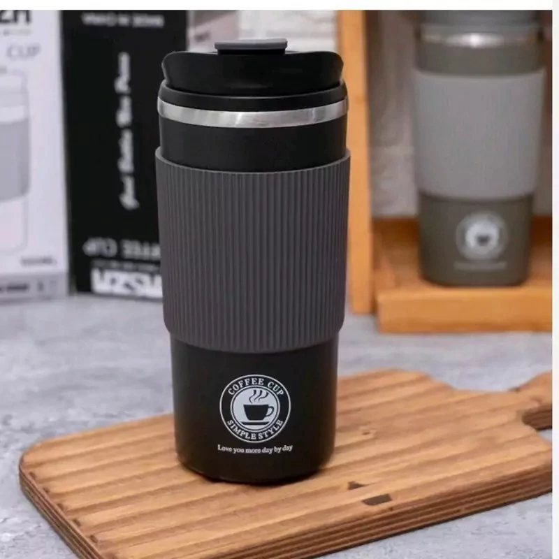 khanoum-gol-mag4.webp تراول ماگ مدل دور سیلیکونی گنجایش 450 میلی لیتر - Image 1